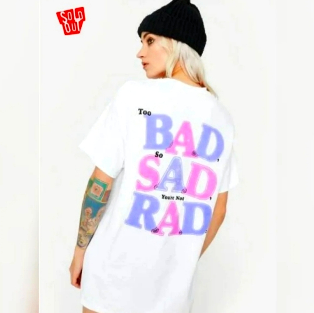NWT Dolls Kill Dreamboy Too Rad T Shirt - Picture 1 of 8